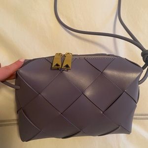 Purple crossbody bag